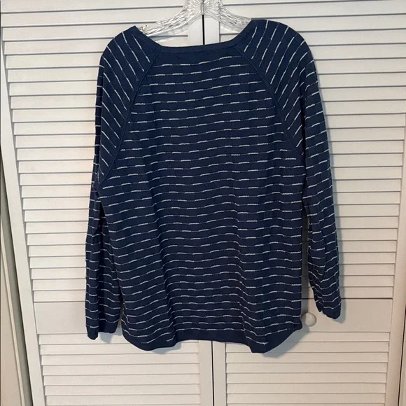Karen Scott Long Sleeve Crew Neck Sweater XXL Blue - Picture 3 of 5